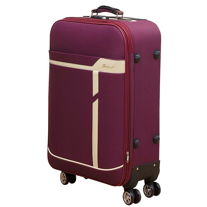 澈旅 24寸帆布箱商务密码箱女韩版牛津布28寸大容量行李箱20寸拉杆箱