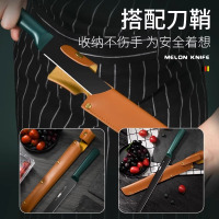 不锈钢水果刀家用高档商用切瓜果刀宿舍西瓜专用刀具大号加长