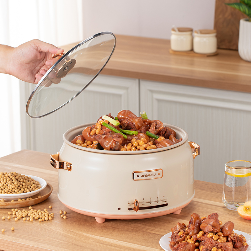 山水分体式多功能电火锅SHG-5306高清大图