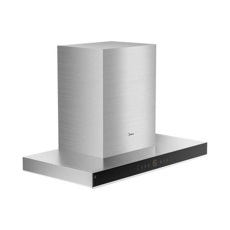 美的吸油烟机 cxw-260-c81p 不锈钢 钢化玻璃