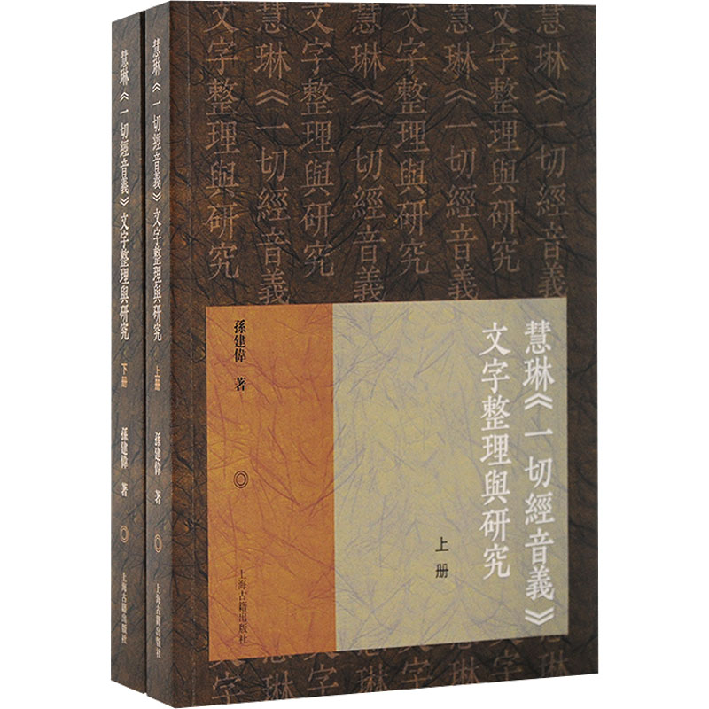 [M]慧琳《一切经音义》文字整理与研究(全2册)-9787573210074高清大图