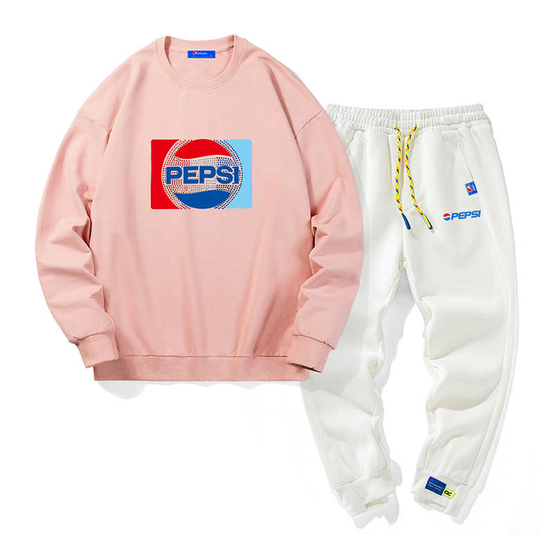 pepsi/百事 男女同款休闲时尚潮流宽松卫衣bstz-2312加绒