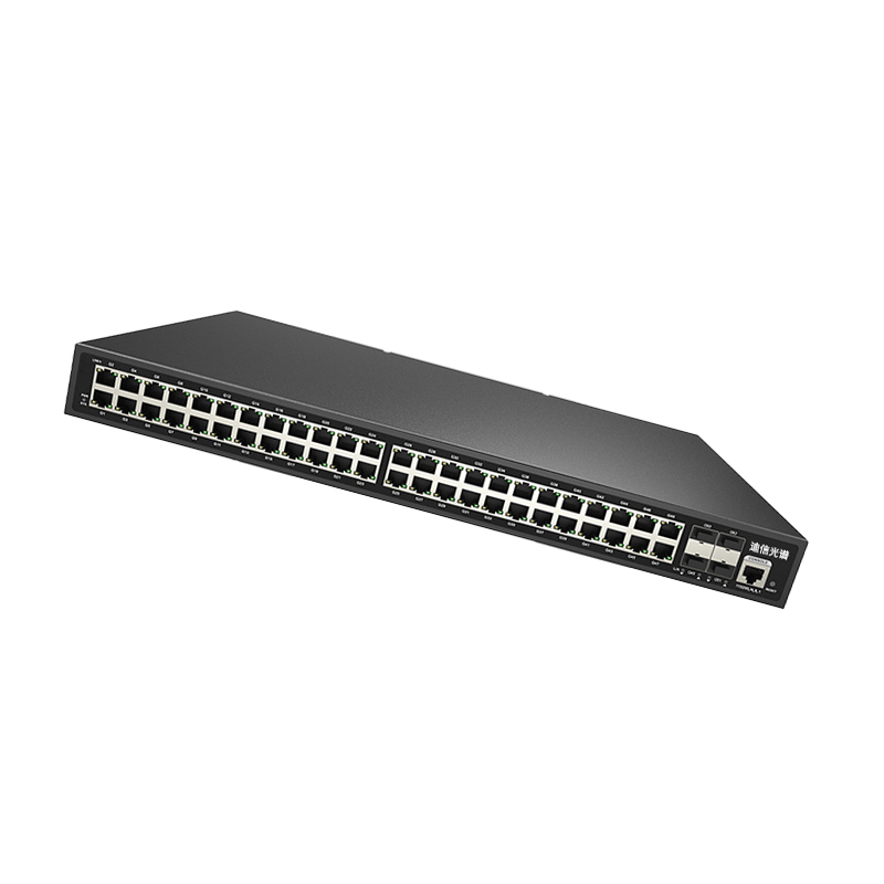 迪信光谱 数据网交换机网管48口千兆电4个千兆光 OPT DT/R 4GT+48GE-M-TL 台高清大图