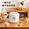 三角牌电饭锅家用2-3人4-5-6升官方正品多功能蒸煮老式电饭煲小型 2L加厚不粘胆-经典款