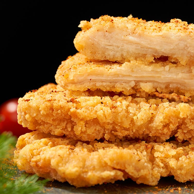 千味央厨卡兹脆鸡排咔滋脆爽咸香适口油炸均可1kg*3袋高清大图