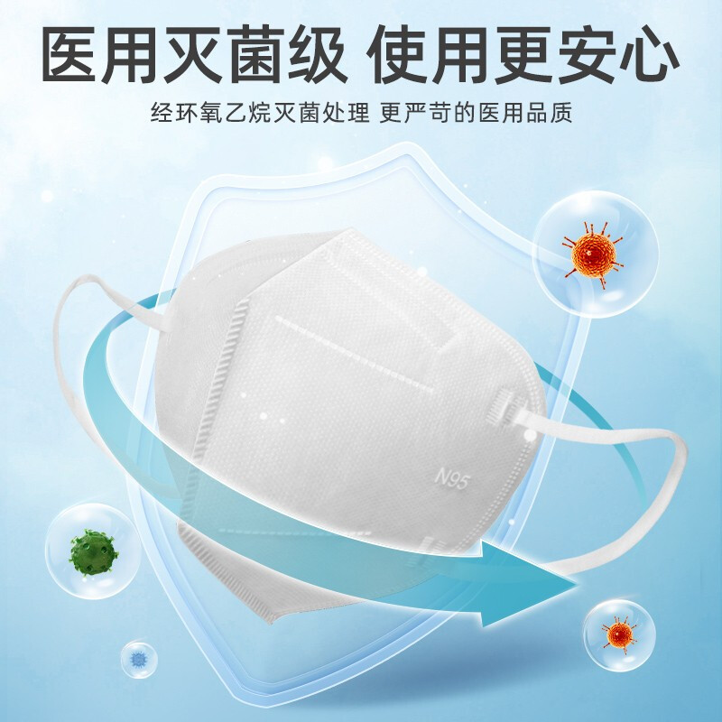 可孚 一次性N95口罩(30只/盒)