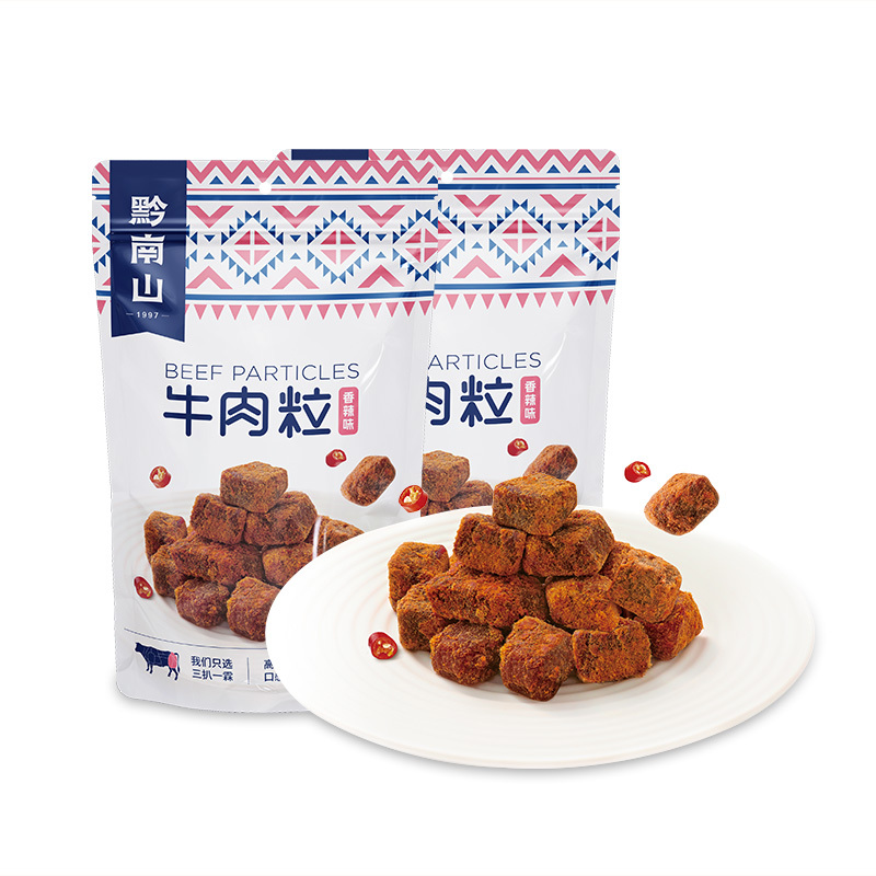 黔南山卤汁牛肉干(香辣味)112g卤牛肉即食贵州特产零食休闲小吃食品