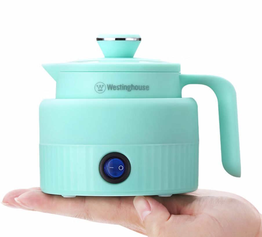 西屋(WESTINGHOUSE)折叠电水壶WEK-0602快速加热一键操作安全防漏便携设计高清大图