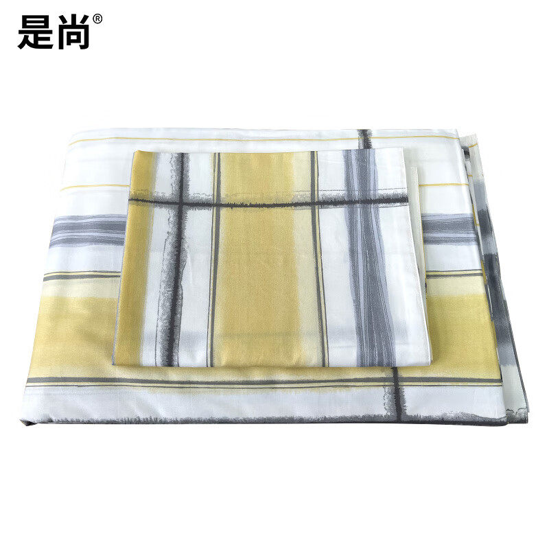 是尚 床上用品 5件套(被套 床单 枕套 棉花被 枕芯)可绣logo 定制尺寸高清大图