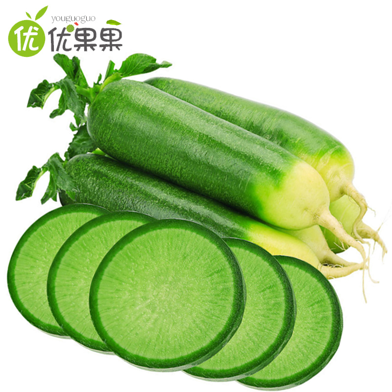 山东潍坊萝卜青萝卜4.5-5斤 约3-7个左右当季水果萝卜蔬菜潍县青萝卜水嫩多汁萝卜