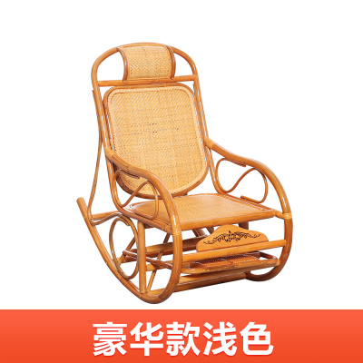 三金鑫 腾椅藤编条简便躺椅阳台睡觉藤椅午休靠椅凉椅休闲老人椅