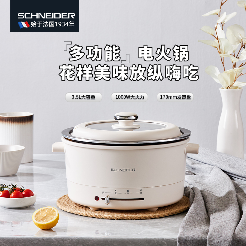SCHNEIDER施耐德电火锅SWK-XNL17高清大图