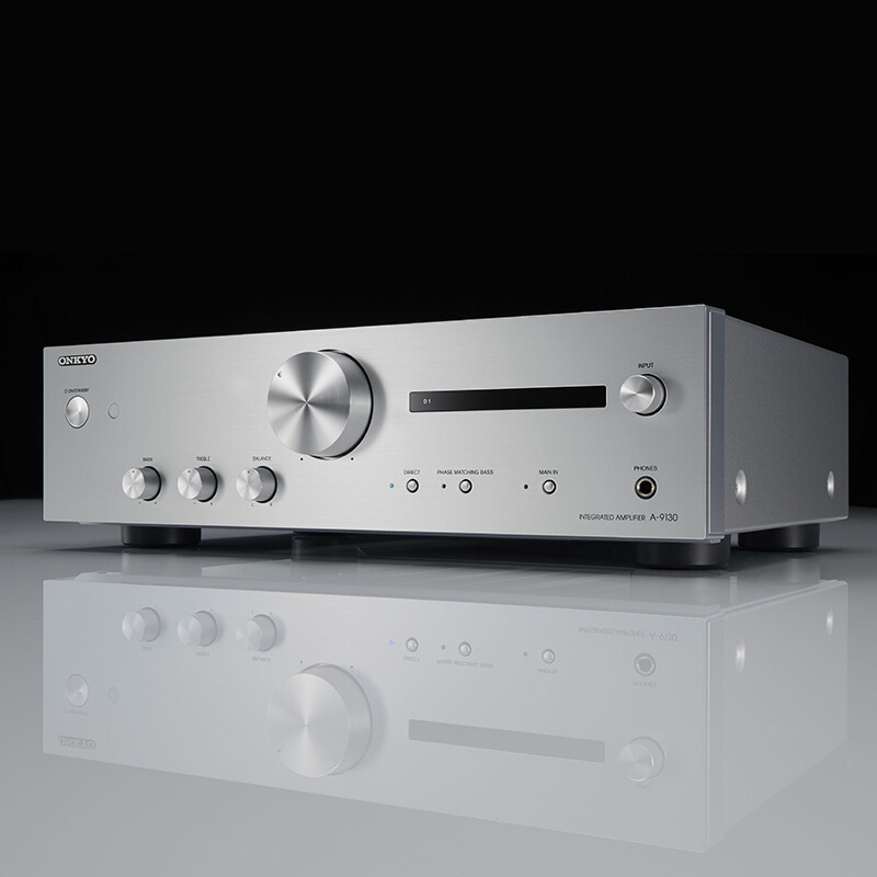 安桥(ONKYO)A-9130 音响 合并式立体声功放 2.1声道放大器 无损音乐 高保真 HiFi功放 中端家用发烧