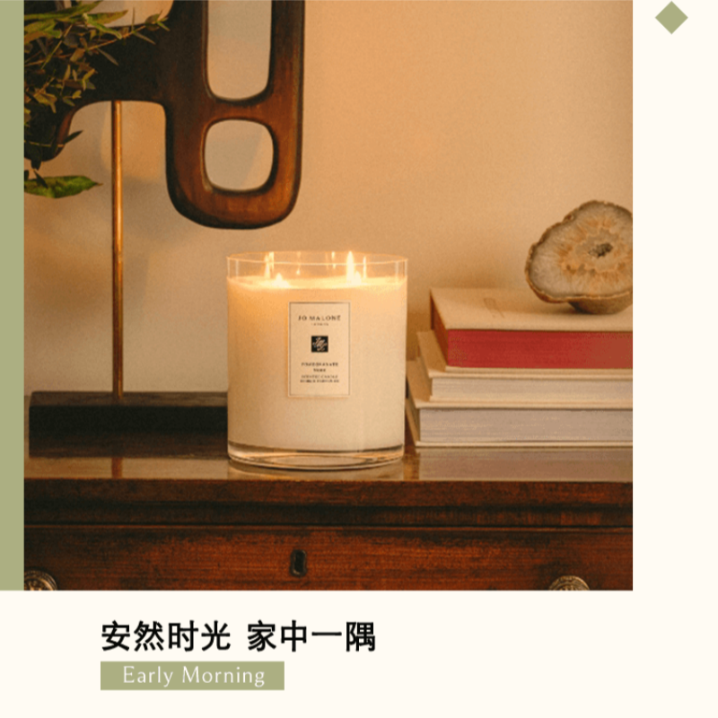 祖玛珑(Jo Malone)香氛蜡烛 青柠罗勒与柑橘香型200g高清大图
