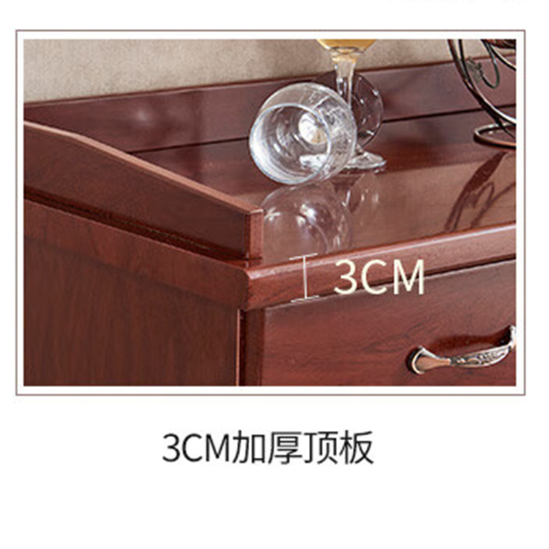 圣德列餐边柜储物收纳柜SL-168 800*400*850mm高清大图