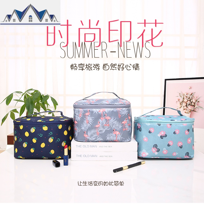 化妆包便携女袋大容量旅行随身韩版学生洗漱化妆品收纳盒ins网红 三维工匠收纳包高清大图