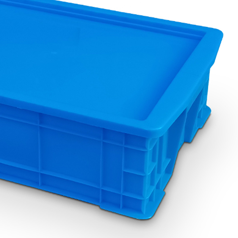 臻远ZY-SNXD-85收纳储物箱长方形物流中转箱带盖子 520*370*165mm高清大图