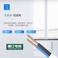 湘江电缆 护线套 BVVB-2x4 单位:米