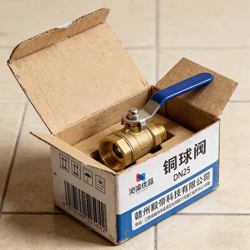 沁渝优品 铜球阀 DN25 个高清大图