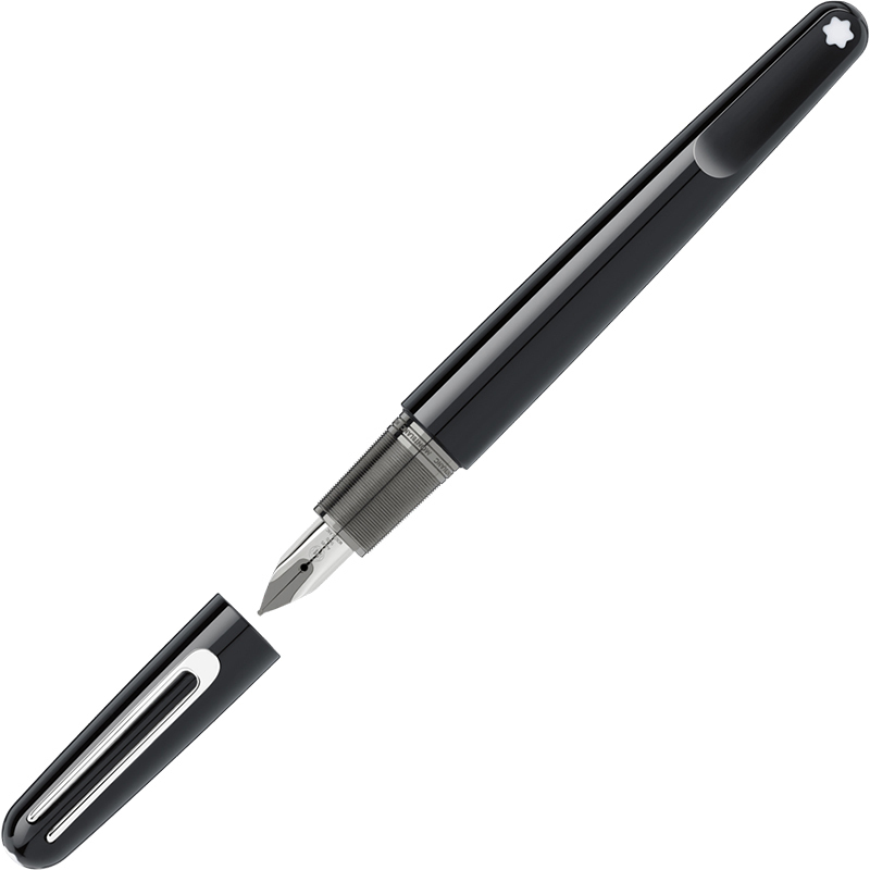 [海外直邮]MontBlanc万宝龙M系列钢笔黑色树脂墨水笔113618 /113617