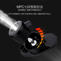 美的 电压力锅MY-HT6077P IH电磁加热 家用智能预约 不锈钢内胆 不粘涂层内胆 5-8人
