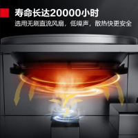 德玛仕商用电磁炉大锅灶电磁灶一体汤炉大功率电炒炉 牛羊肉食堂饭店酒店厨房设备定制 单头单尾小炒(MC-XC15C-01)