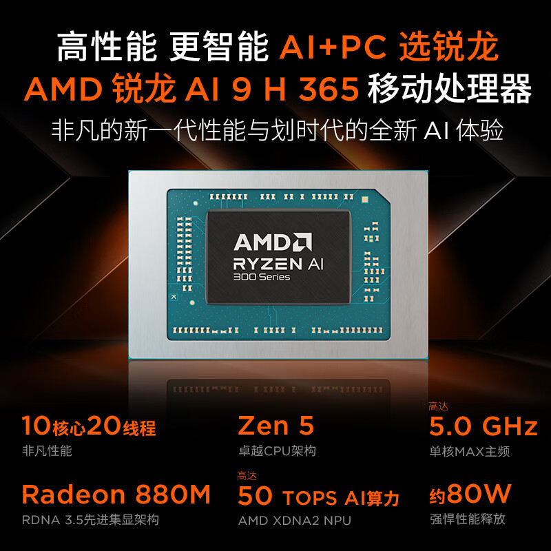 联想笔记本电脑小新Pro16GT AI元启轻薄本2025 锐龙AI 9 H 365 32G 1T 2.8K高刷OLED高清大图