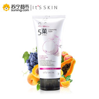 It's skin伊思透明肌五果洗面奶补水保湿清洁滋润泡沫洁面乳 180ml