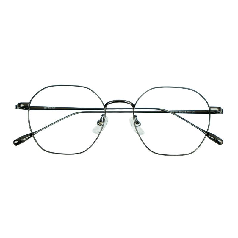 高度天下优雅纯钛框轻感修颜专业配镜近视眼镜框8105镜框颜色备注