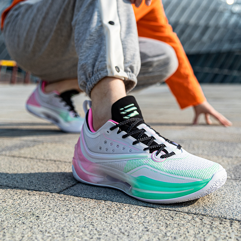 xtep特步男鞋新款运动鞋实战训练缓震篮球鞋976119120002 zp