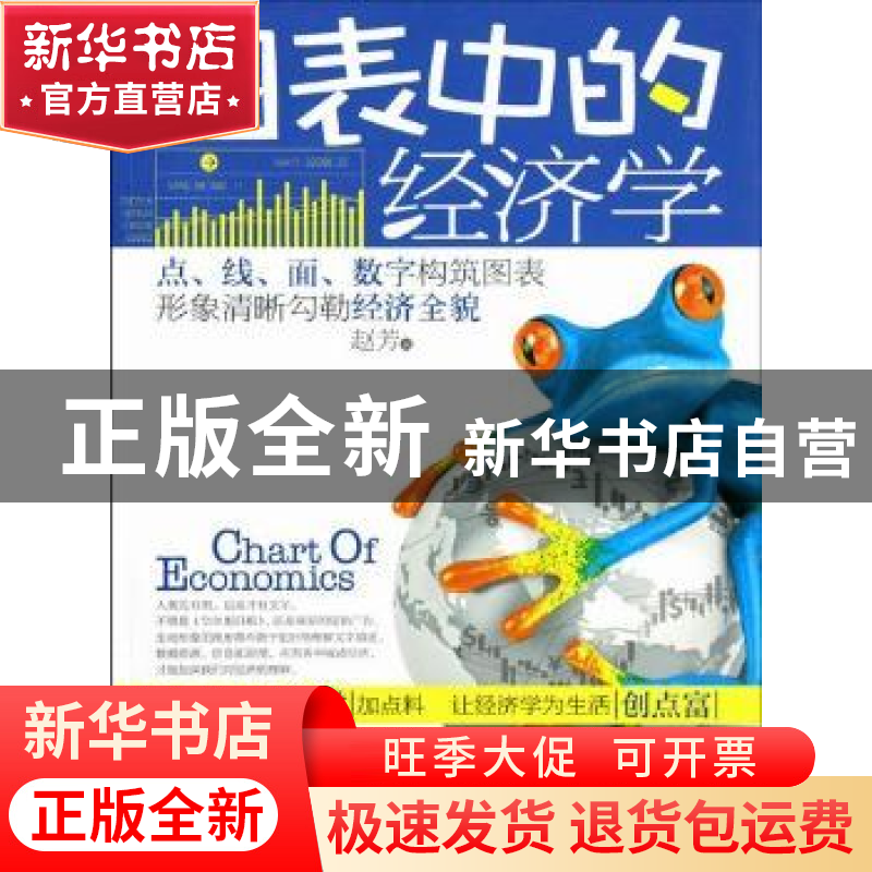 正版 图表中的经济学 赵芳著 新世界出版社 9787510433498 书籍