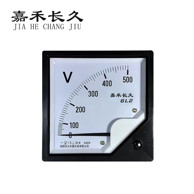 嘉禾长久 电压表 6L2 300V 块高清大图