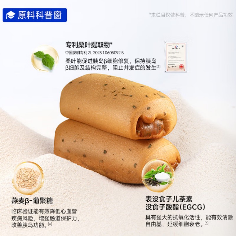 糖友厨房葱香肉松欧包40g*6枚装高清大图