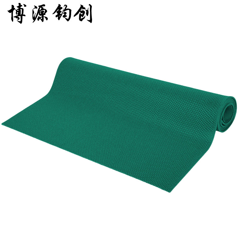 博源钧创 防滑垫 地垫 绿色-5.5MM撕不烂加密款0.9米宽*1米 米高清大图