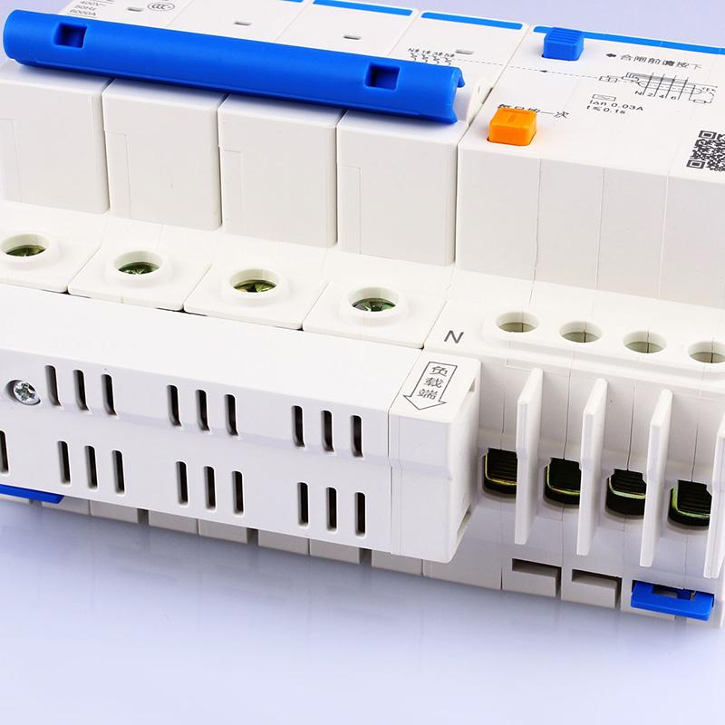正泰 NXBLE-63-C25 4P 380V漏保空气开关 剩余电流动作断路器(个)