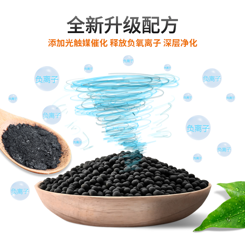 [买1送1]南林除甲醛活性炭家用新房装修竹炭包汽车用去除味碳包神器高清大图