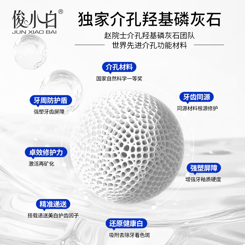 俊小白亮白专健牙膏高清大图
