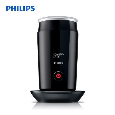 飞利浦(Philips)多功能自动奶泡机CA6500/61 家用商用半自动滴漏式美式咖啡机意式咖啡机不锈钢机身 酷炫黑