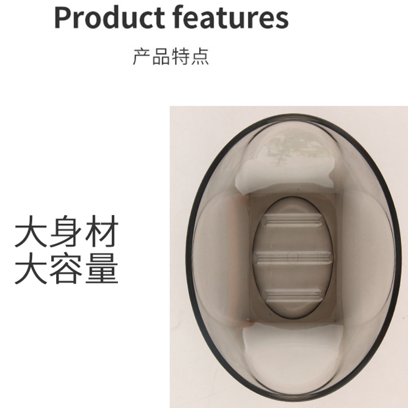 茶花肥皂盒香皂盒子皂架皂碟 思迈普系列 1只装高清大图
