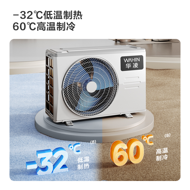 华凌空调KFR-35GW/N8HA1Ⅲ-P美的出品1.5匹家用空调新一级超省电pro变频冷暖空调挂机 [政府补贴85折]高清大图