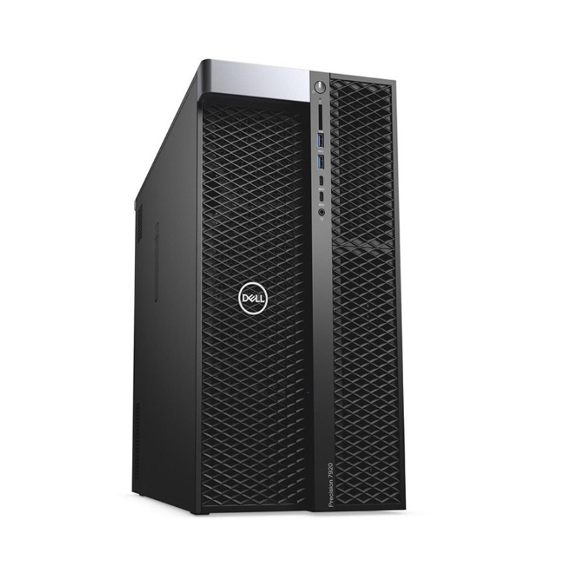 戴尔(DELL)T7920图形工作站 定制 5218R*2 32G*2 1TSSD+4TSATA RTX3090 键鼠