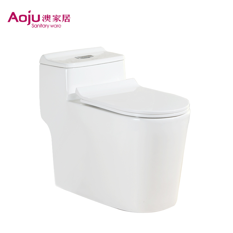 澳家居(AOJIAJU)新款马桶 家用连体式坐便器大管道座便器反冲式冲水节水陶瓷防臭地排超大款马桶300mm 8083