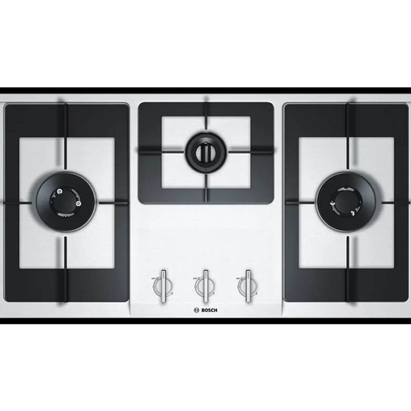 博世(BOSCH)嵌入式燃气灶 家用大火力三眼灶具 PXD179MQ (上海专用天然气)