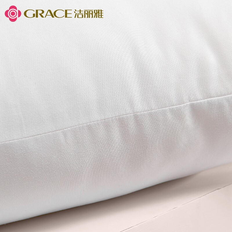 洁丽雅(grace)颈椎枕睡眠枕芯家用一对装护颈枕头 48*74cm (一对)JLY-YH662高清大图