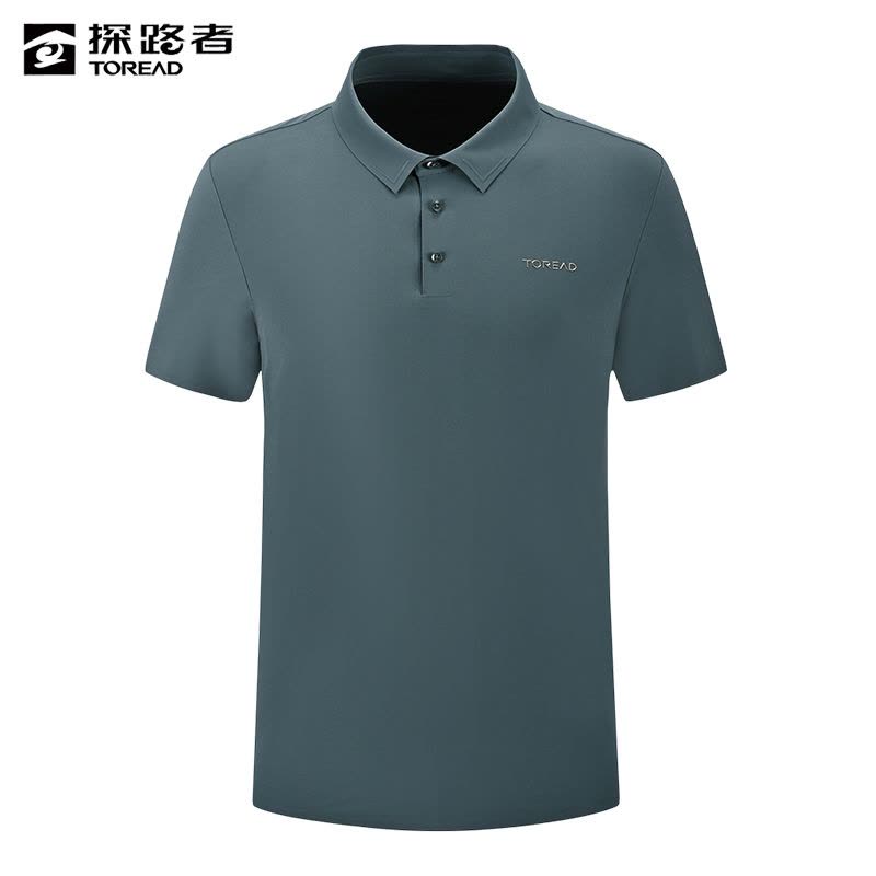 探路者 男式POLO短袖T恤 TAJJAN81592/件图片