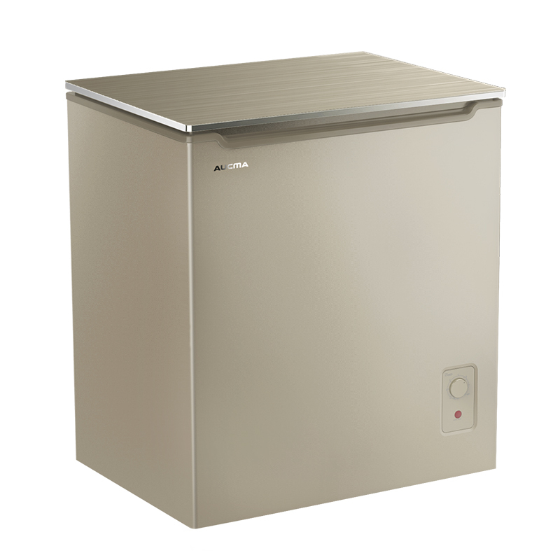 澳柯玛aucma卧式冷柜bcbd147gx147升冰柜家用小型冷柜冰吧冷藏冷冻