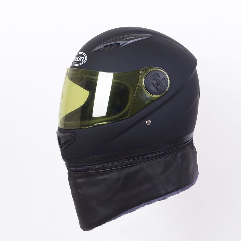 803防雾雅黑围脖男女头盔全盔冬季防雾全覆式保暖摩托车头盔男电动车