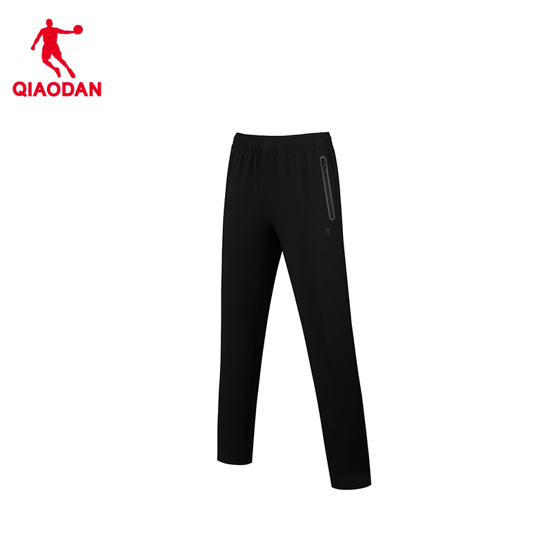 乔丹QIAODAN男款速干运动中裤透气轻薄高弹力休闲训练裤宽松版型高清大图