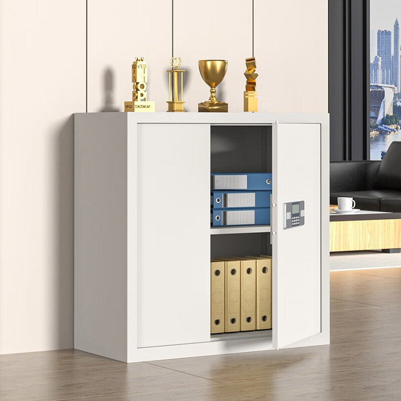 震怡电子保密柜密码柜档案柜资料柜钢制密码锁办公文件柜电子锁铁皮柜 单节(无抽)电子锁