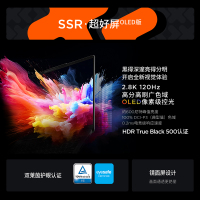 联想(Lenovo)小新Pro14锐龙版14英寸轻薄笔记本电脑(R7-8745H 24G 1T 2.8K 120Hz OLED)鸽子灰